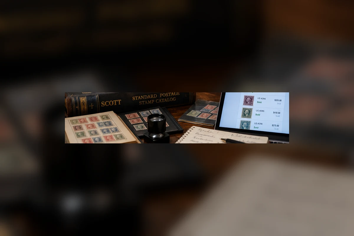 eBay sold comps for stamps editorial philatelic scene