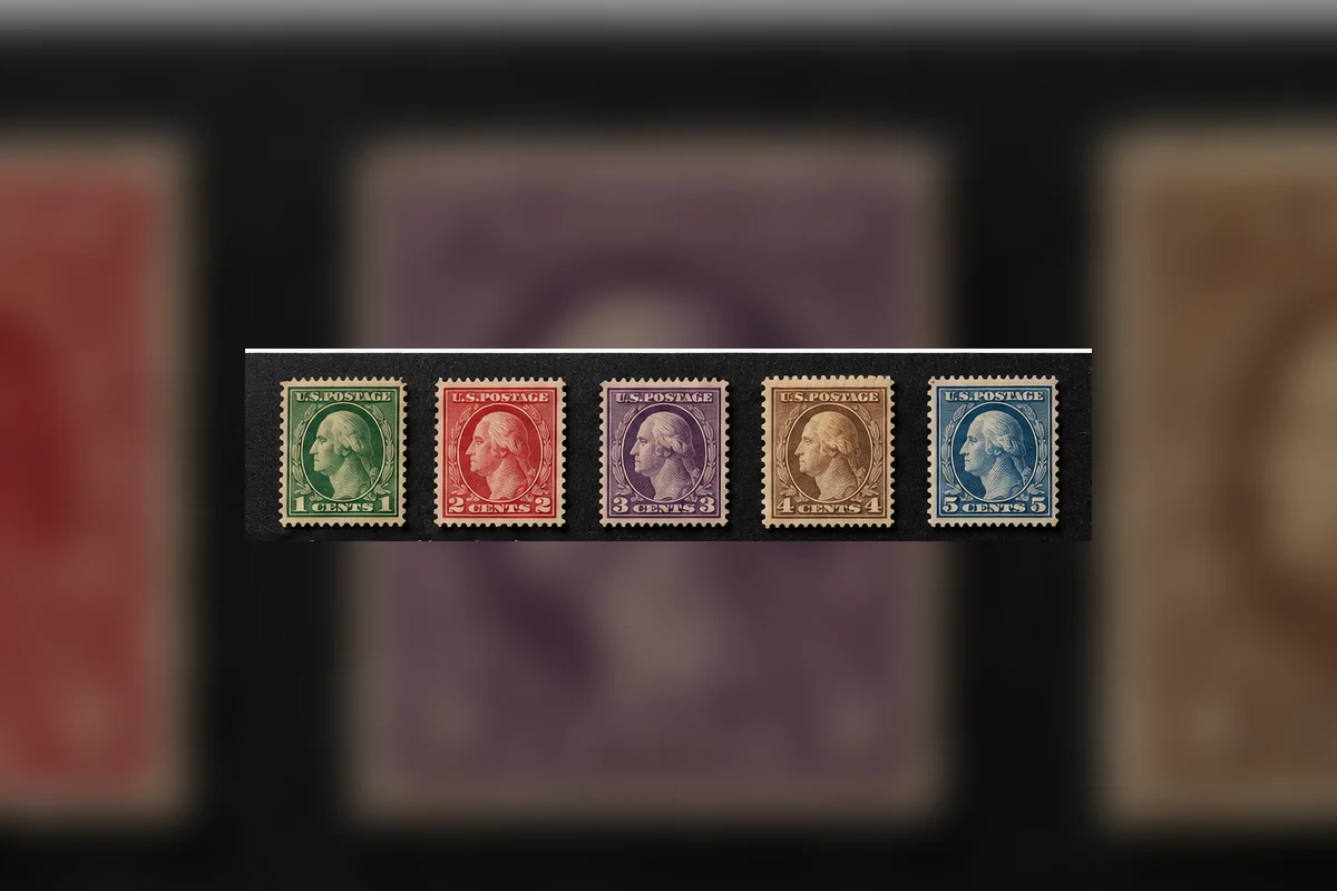 Washington–Franklin stamps editorial philatelic scene